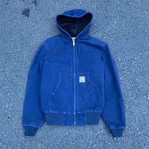 90’s Vintage Carhartt Jacket J102 Navy